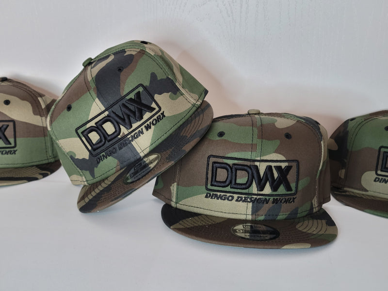 Camo Snapback Hat